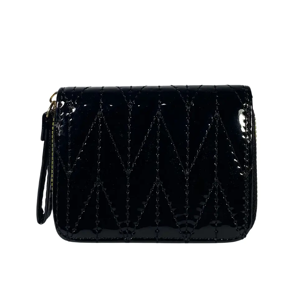 Billetera Charol Negro 4