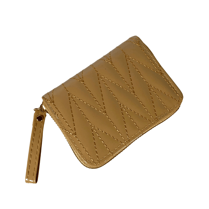 Billetera Charol Beige 3