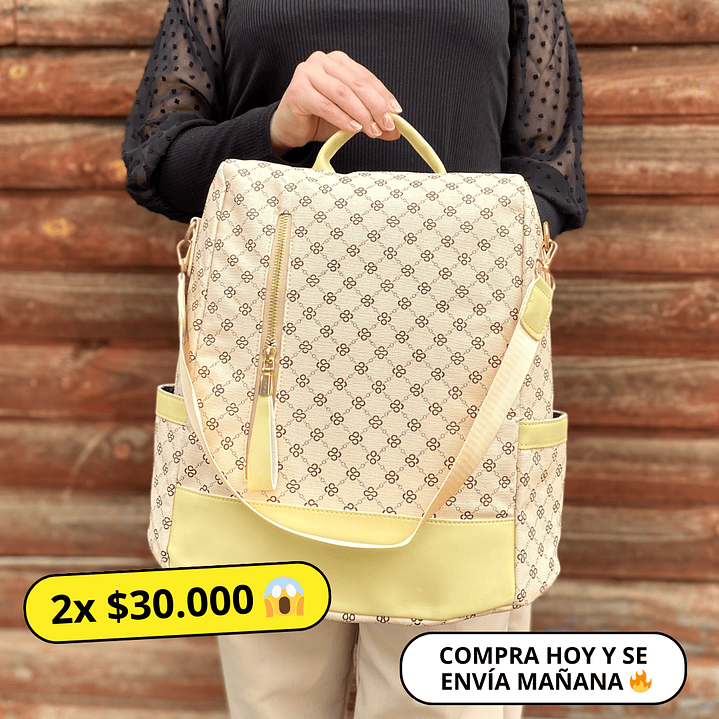 Mochila y Cartera Antirrobo 1