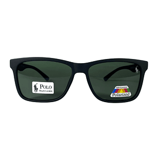 Lentes de Sol Polo AAA Negro Polarizado Hombre