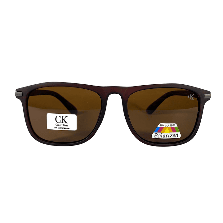 Lentes de Sol Calvin Klein AAA Café Polarizado Hombre 2