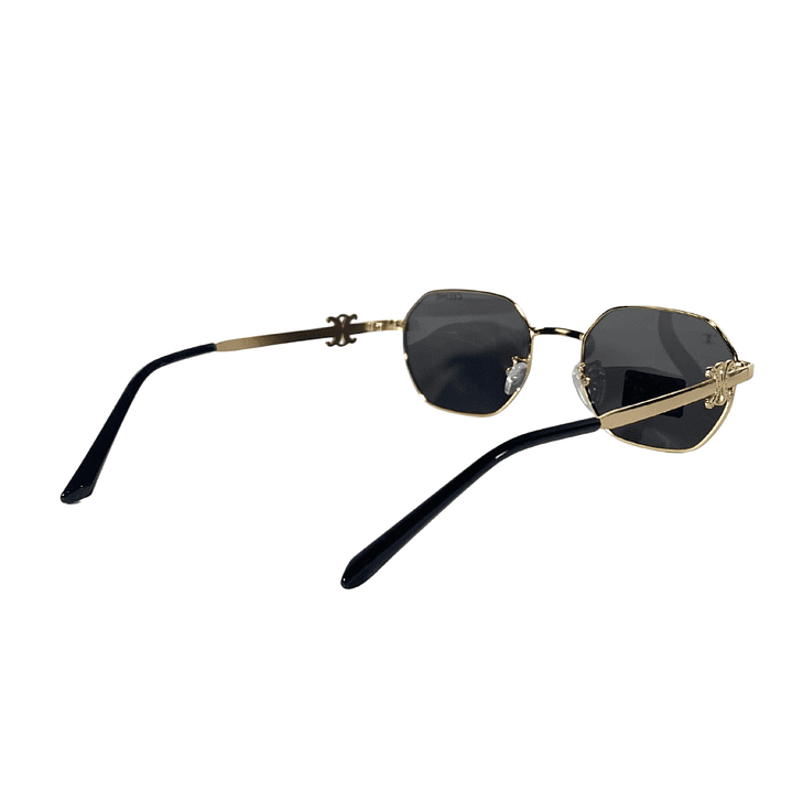 Lentes de Sol Premium Celine AAA Negro hexagonal 5