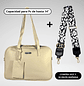 Pack 2: Cartera Maletín (Pc) + Straps Eco Cuero - Miniatura 2