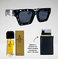 Pack 5 Hombre:  Lentes de Sol + Billetera Viral + Perfume 🔥 - Miniatura 2