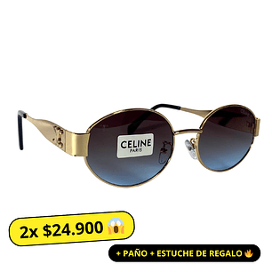 Lentes de Sol Premium Celine AAA Azulado