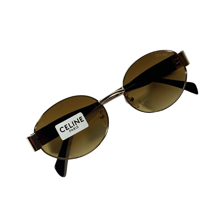 Lentes de Sol Premium Celine AAA Café Unisex 5