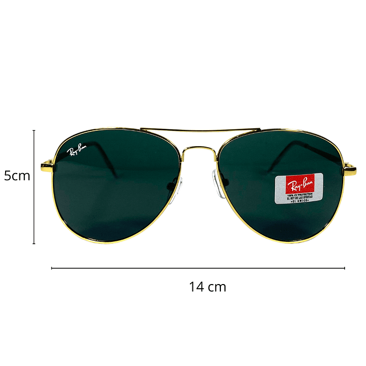 Lentes de Sol R&B AAA Aviador Hombre 5