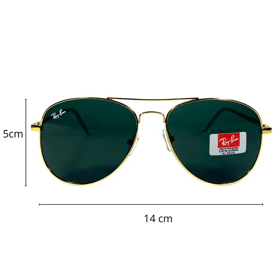 Lentes de Sol R&B AAA Aviador Hombre 5