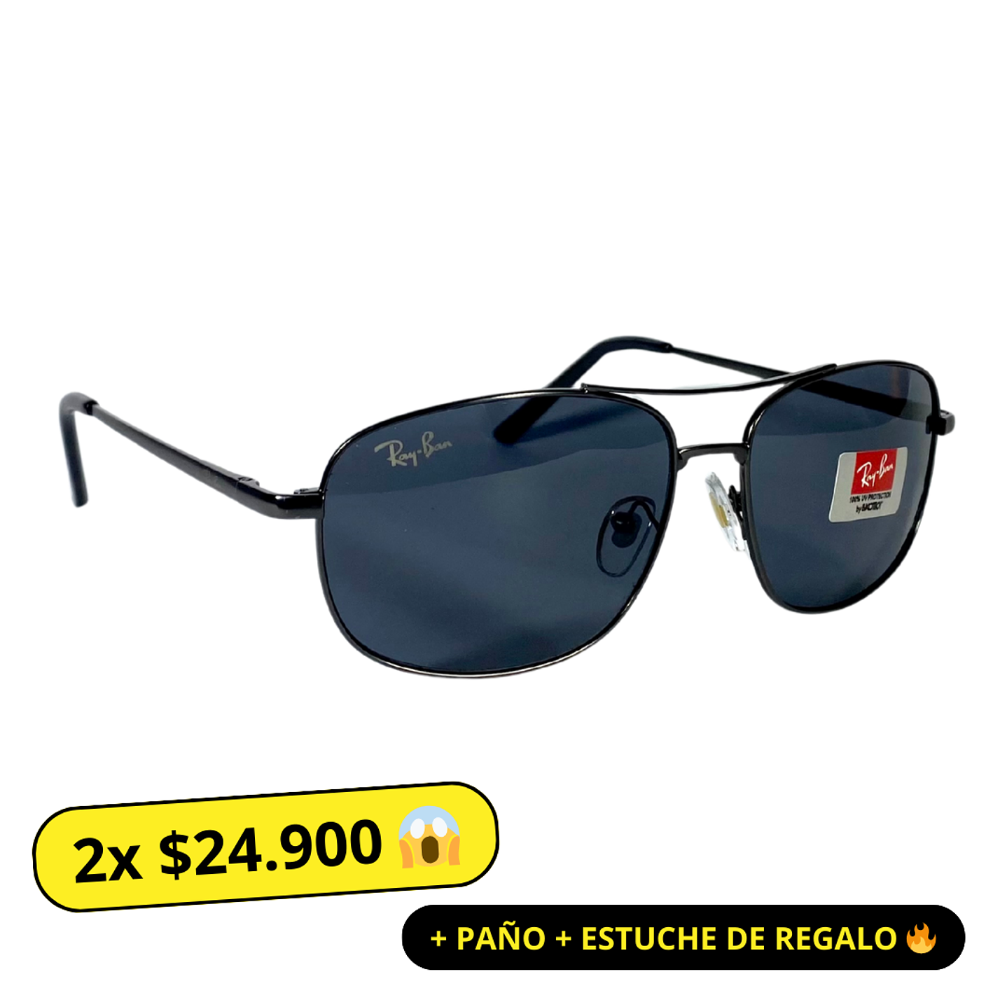 Lentes de Sol R&B AAA Aviador Hombre 1