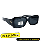 Lentes de Sol Gucci AAA Negro Mujer - Miniatura 1