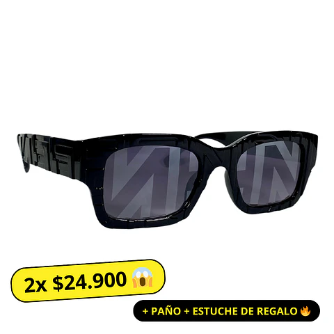 Lentes de Sol Premium Negro Hombre 1