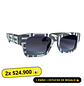 Lentes de Sol Premium Fendi AAA Gris Hombre - Miniatura 1