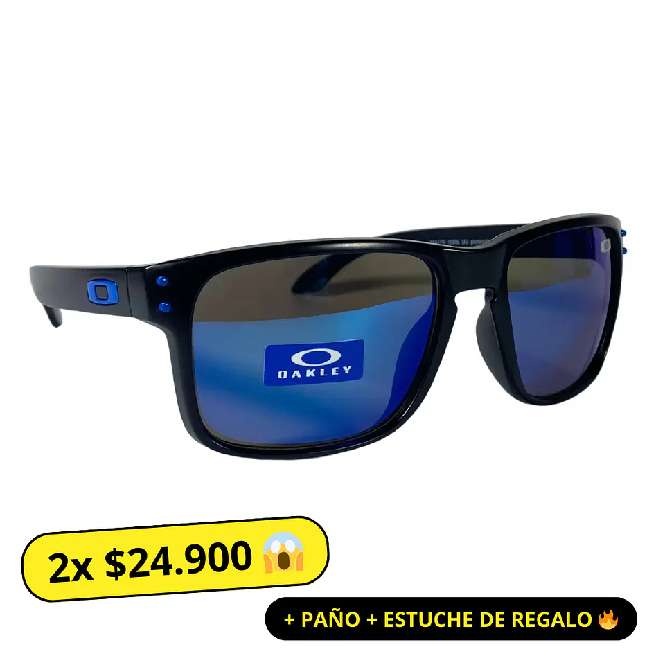 Lentes de Sol Oakley AAA Espejado Azul Hombre 1