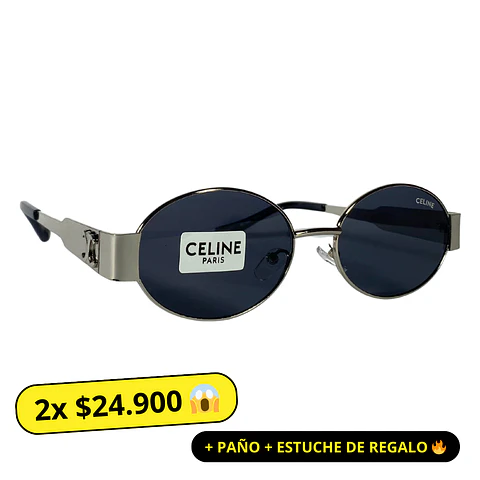 Lentes de Sol Premium Celine AAA Negro Unisex 1