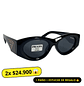 Lentes de Sol Premium Prada AAA Negros Unisex - Miniatura 1