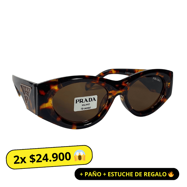 Lentes de Sol Premium Prada AAA Animal Print Unisex 1