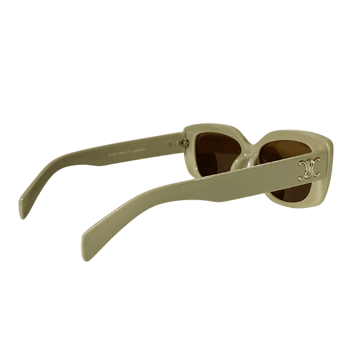 Lentes de Sol Premium Celine AAA Beige Mujer 4