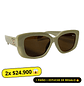 Lentes de Sol Premium Celine AAA Beige Mujer - Miniatura 1