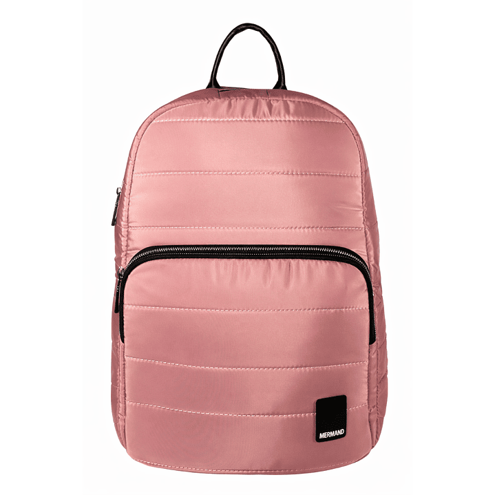Mochila Puff Rosa (capacidad Pc 14