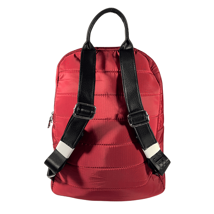 Mochila Puff Roja (capacidad Pc 14