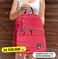 Mochila Puff Roja (capacidad Pc 14