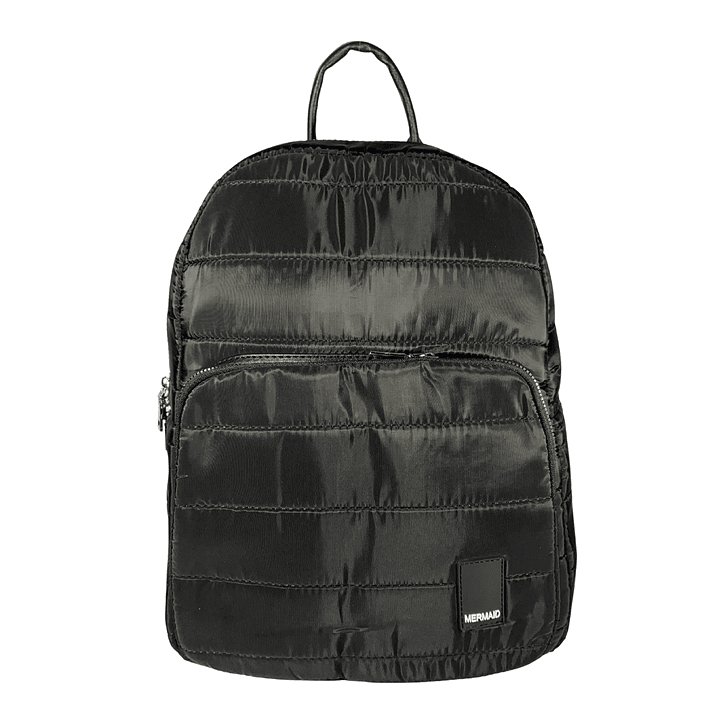 Mochila Puff Negra (capacidad Pc 14