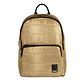 Mochila Puff Beige (capacidad pc 14