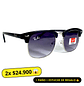 Lentes de Sol Premium RyB AAA Café Unisex - Miniatura 1