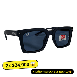 Lentes de Sol Premium RyB AAA Negro Hombre