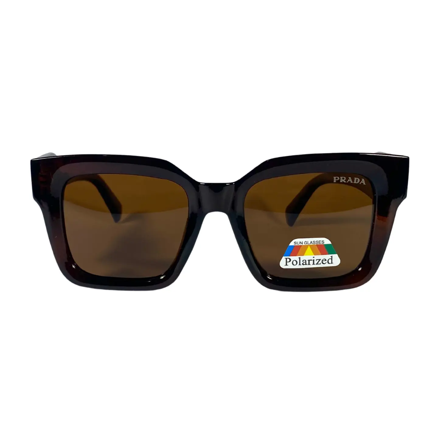 Lentes de Sol Premium Prada AAA Café Polarizados Mujer 2