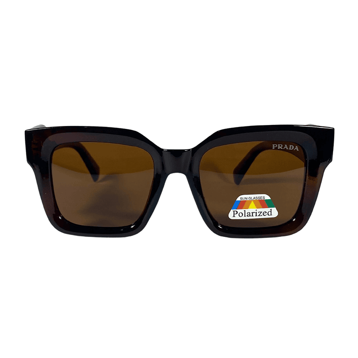 Lentes de Sol Premium Prada AAA Café Polarizados Mujer 4