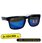 Lentes de Sol Premium RyB AAA Espejado Azul Hombre - Miniatura 1