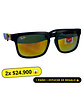 Lentes de Sol Premium RyB AAA Espejado Amarillo Hombre - Miniatura 1