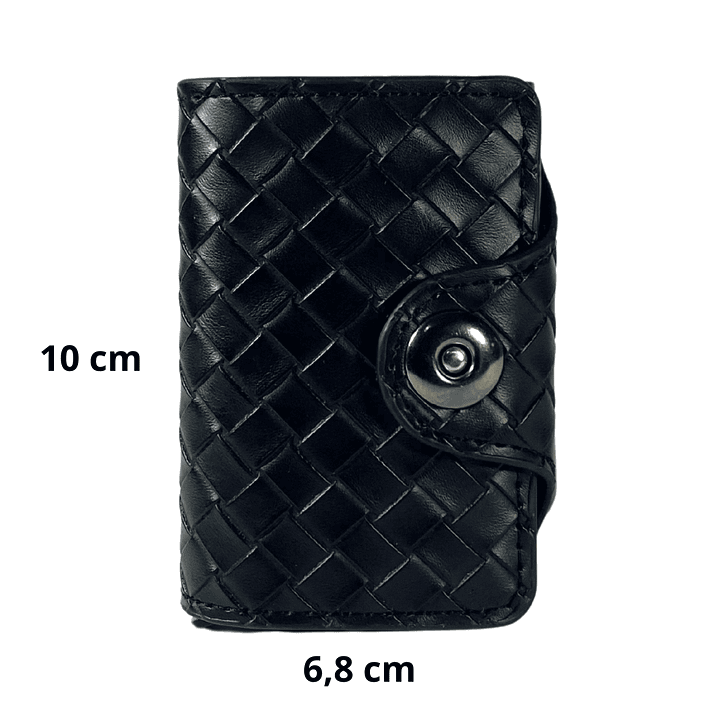 Billetera y Tarjetero Viral Negro 5