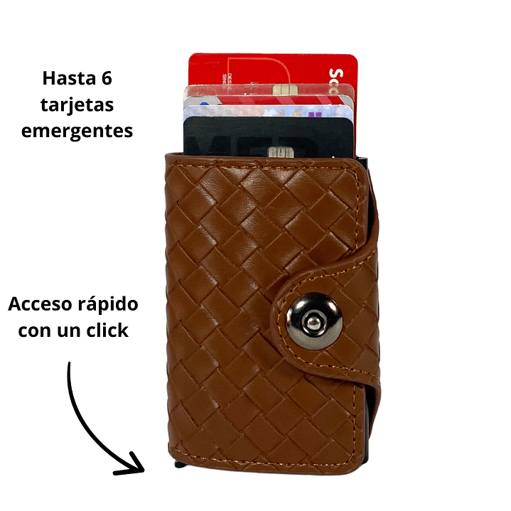 Billetera y Tarjetero Viral Café 4