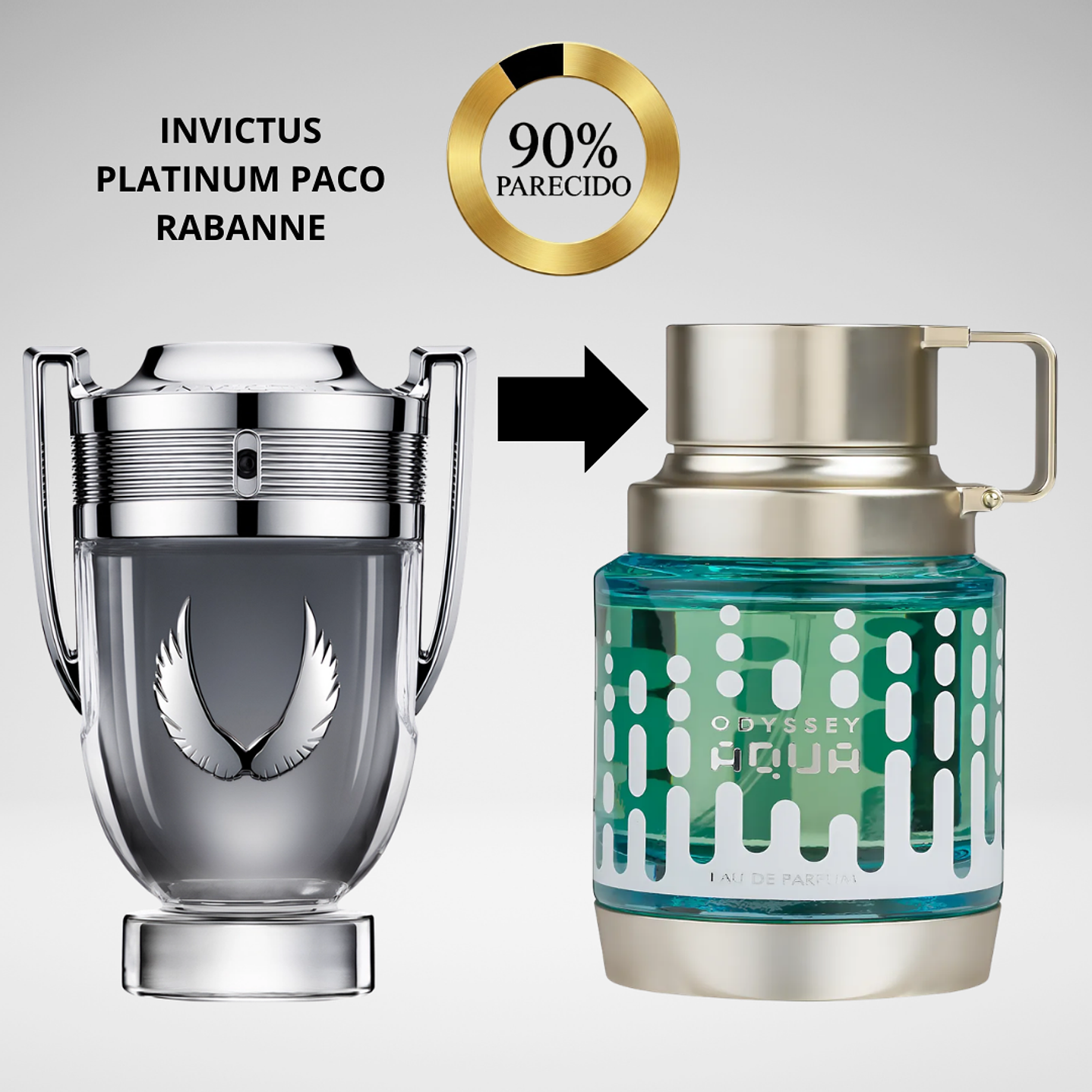 Odyssey Aqua 100ml: dupe Invictus Platinum Paco Rabanne 2
