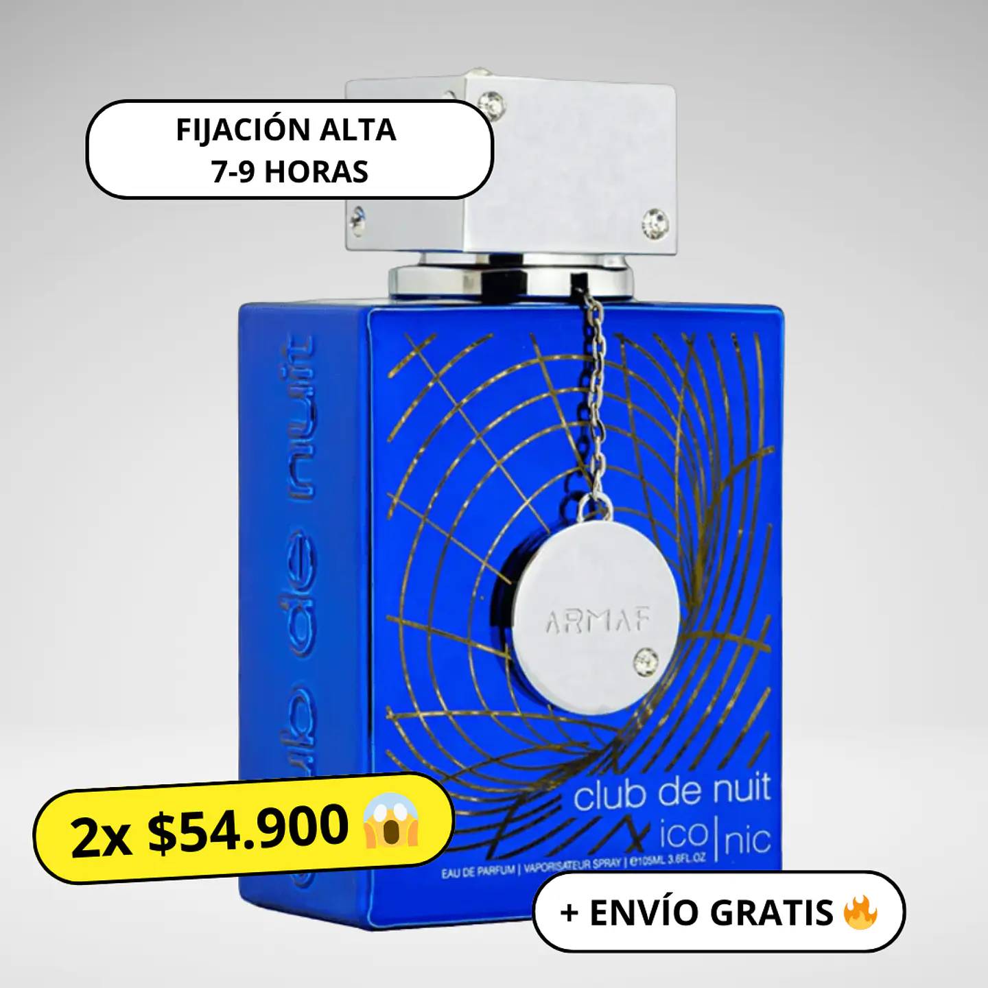 Club de Nuit Iconic 105ml dupe: Bleu de Chanel Eau de Parfum 1