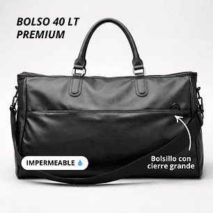 Pack Premium: Bolso de Lujo 40L + Maletín Eco Cuero + Billetera Viral + Envío Gratis 🔥