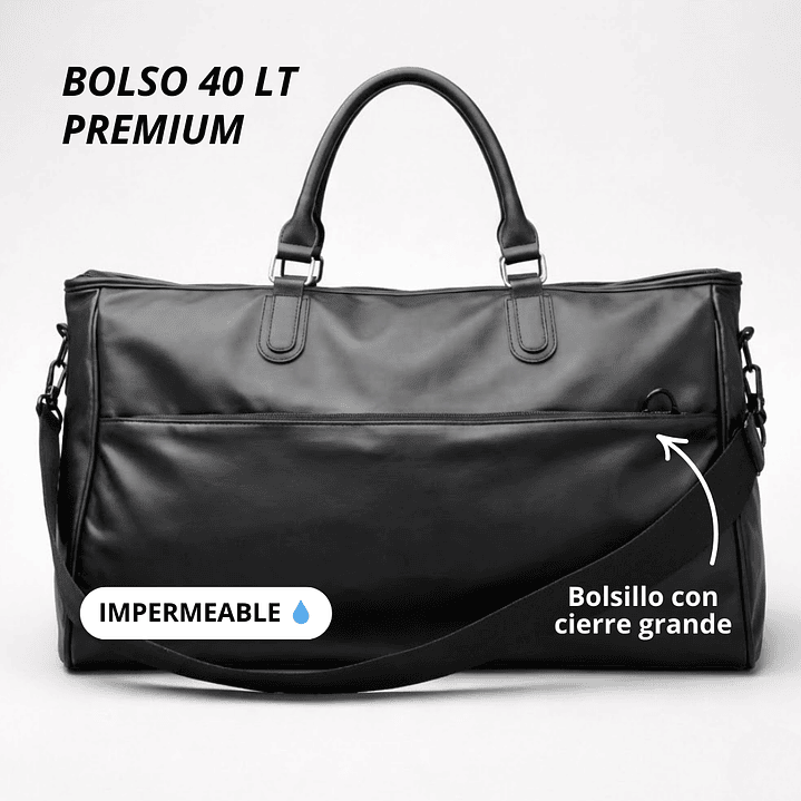 Pack Premium: Bolso de Lujo 40L + Maletín Eco Cuero + Billetera Viral + Envío Gratis 🔥 3