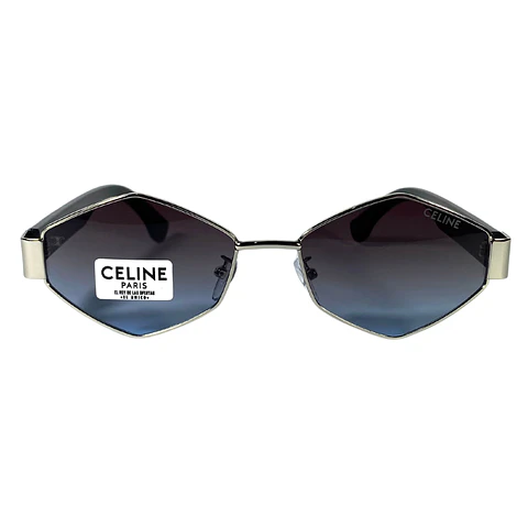 Lentes de Sol Premium Celine AAA Hexagonal Azulado