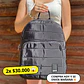 Mochila Puff Negra (capacidad Pc 14