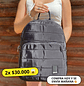 Mochila Puff Negra (capacidad Pc 14