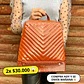 Mochila Charol Café - Miniatura 1