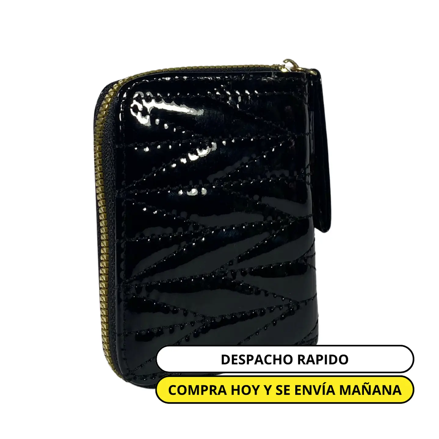 Billetera Charol Negro 1