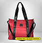 Bolso Tote puff rojo (con capacidad para Pc 14