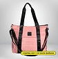 Bolso Tote puff rosa (con capacidad para Pc 14