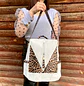 Mochila y Cartera Animal Print Blanca Antirrobo - Miniatura 4