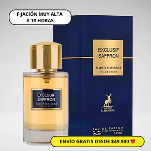 Maison Alhambra Exclusif Saffron 100ml
