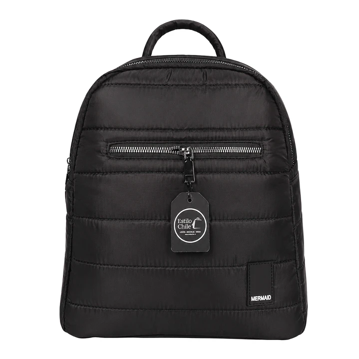 Mochila Puff Negra 2