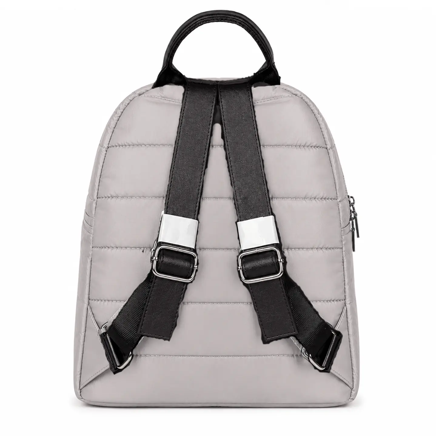 Mochila Puff Gris 3